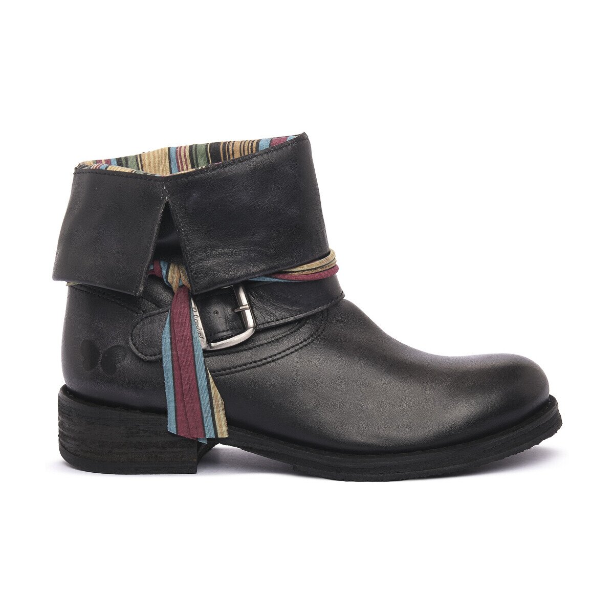 Felmini Pantofi BLACK LAVADO