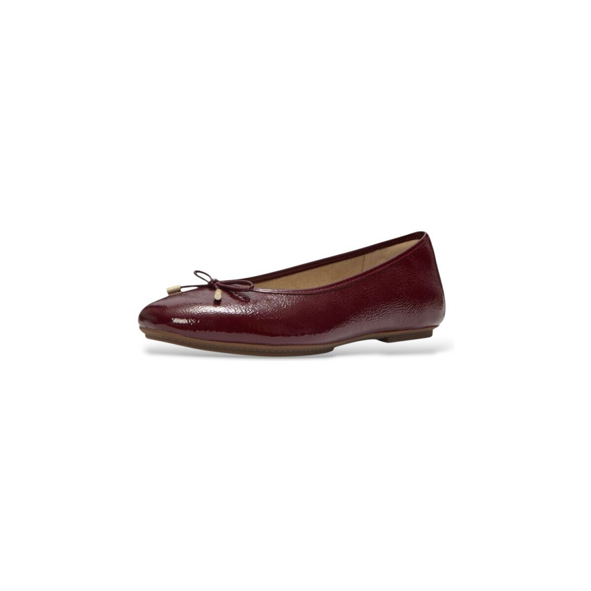 FITFLOP Pantofi BALERINE DELICATO BOW TEXTURED PATENT