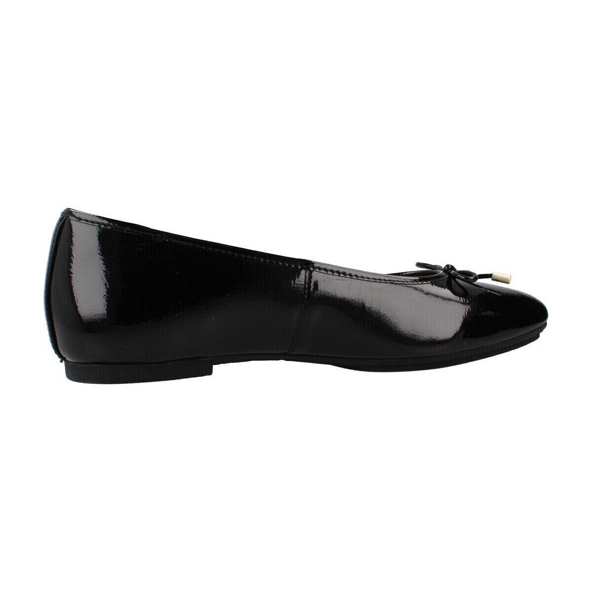 FITFLOP Pantofi Delicato Bow Textured Patent-leather Bal