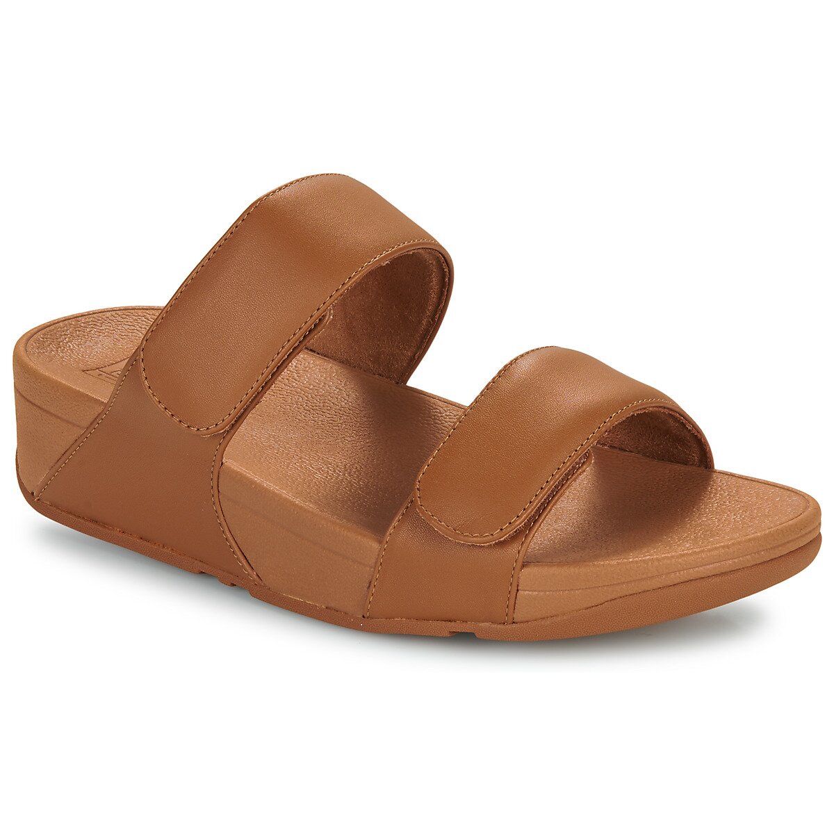 FITFLOP Pantofi Lulu Adjustable Leather Slides