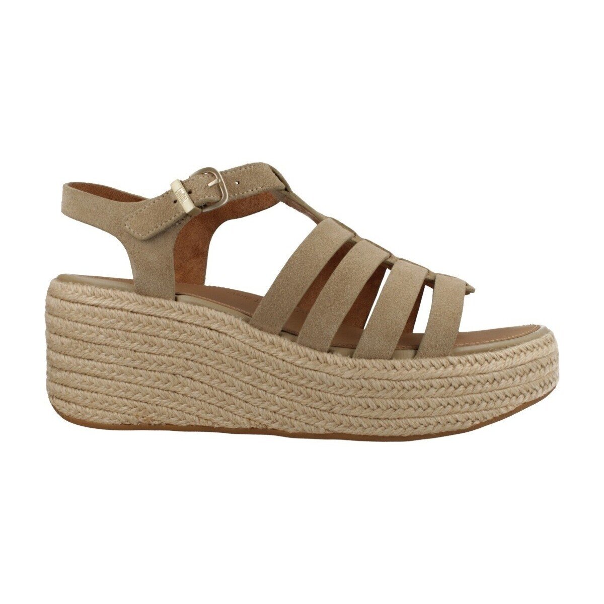 FITFLOP Pantofi Platfforms Suede Fisherman