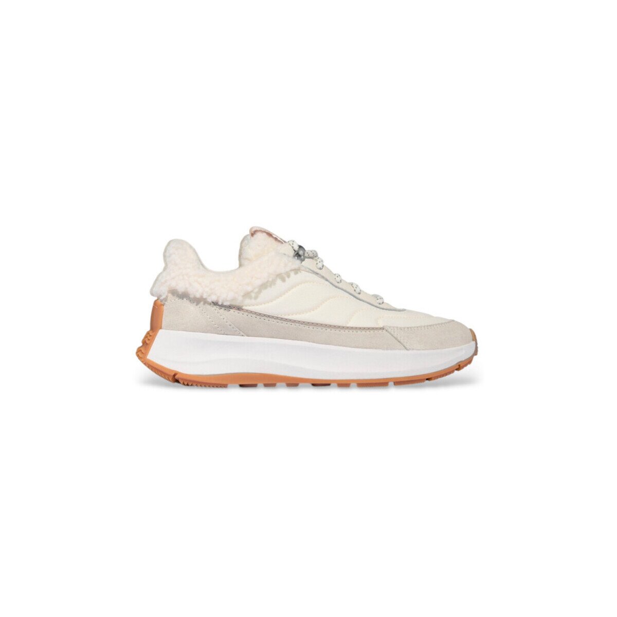 FITFLOP Pantofi SNEAKERS F-MODE FLOW SHEARLING-MIX