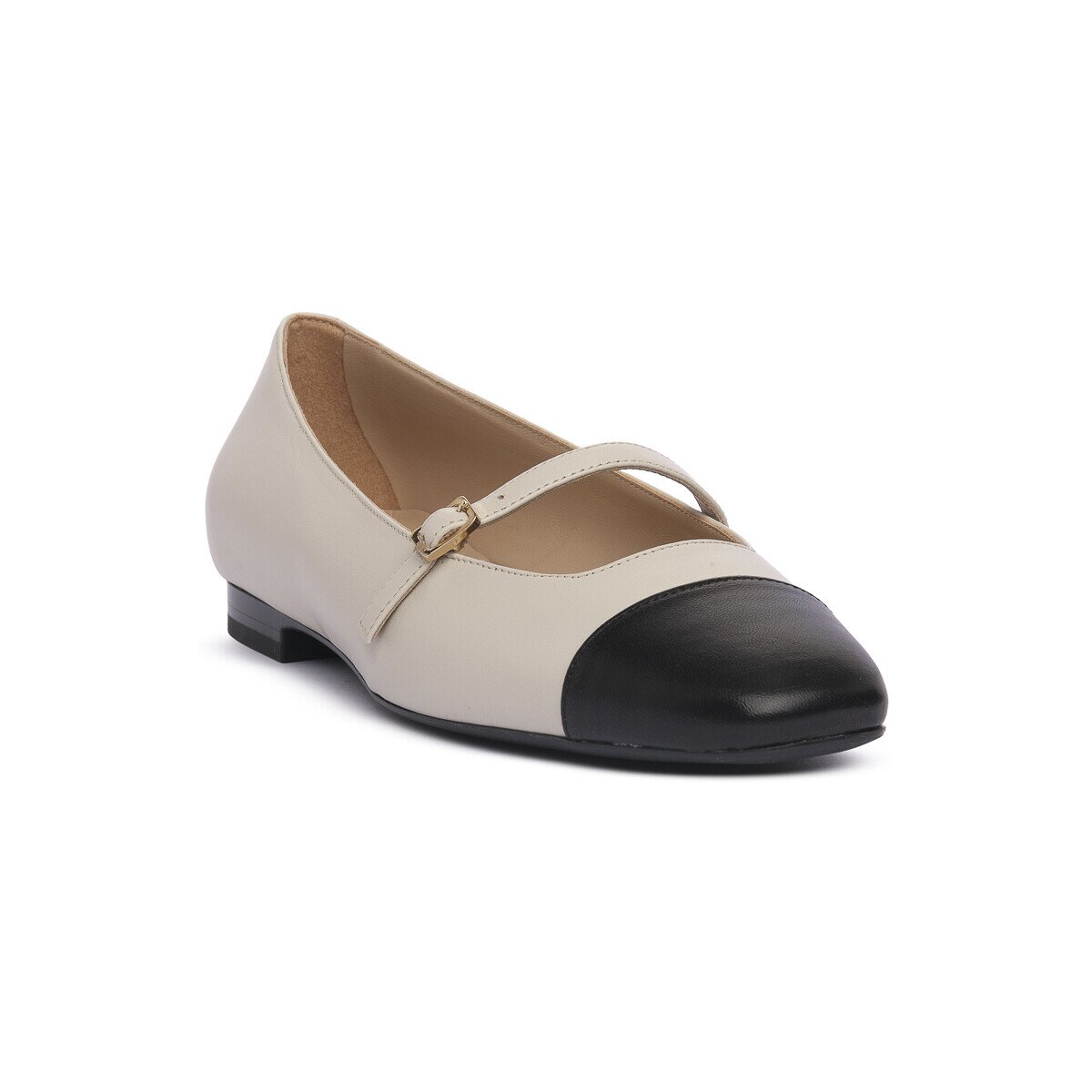 Frau Pantofi NAPPA NERO CREAM