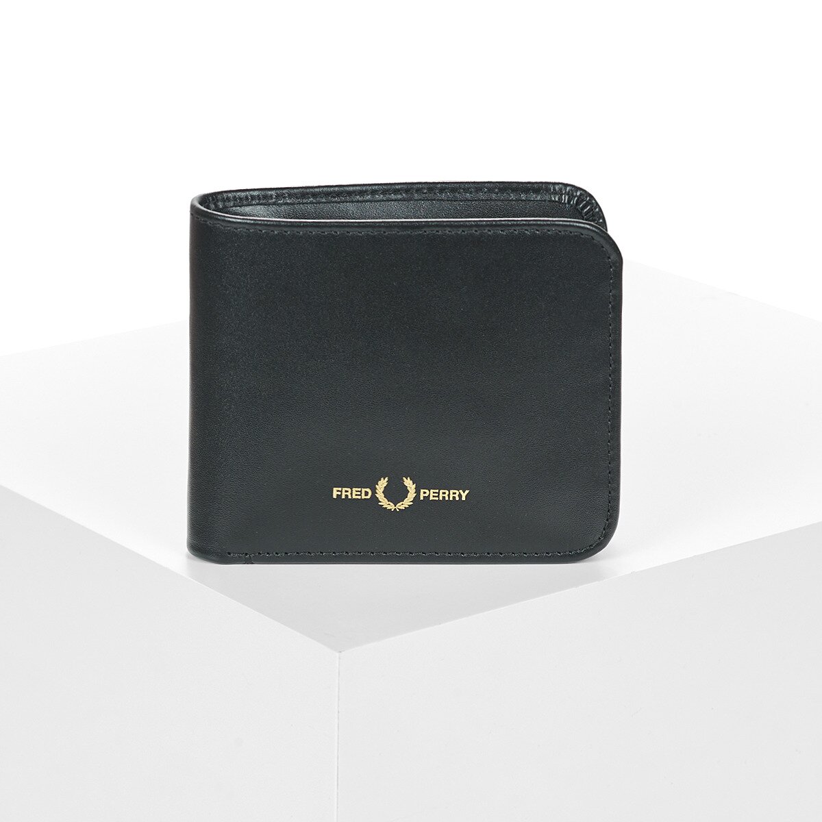 Fred Perry Genti SMOOTH LEATHER BILLFOLD WALLET