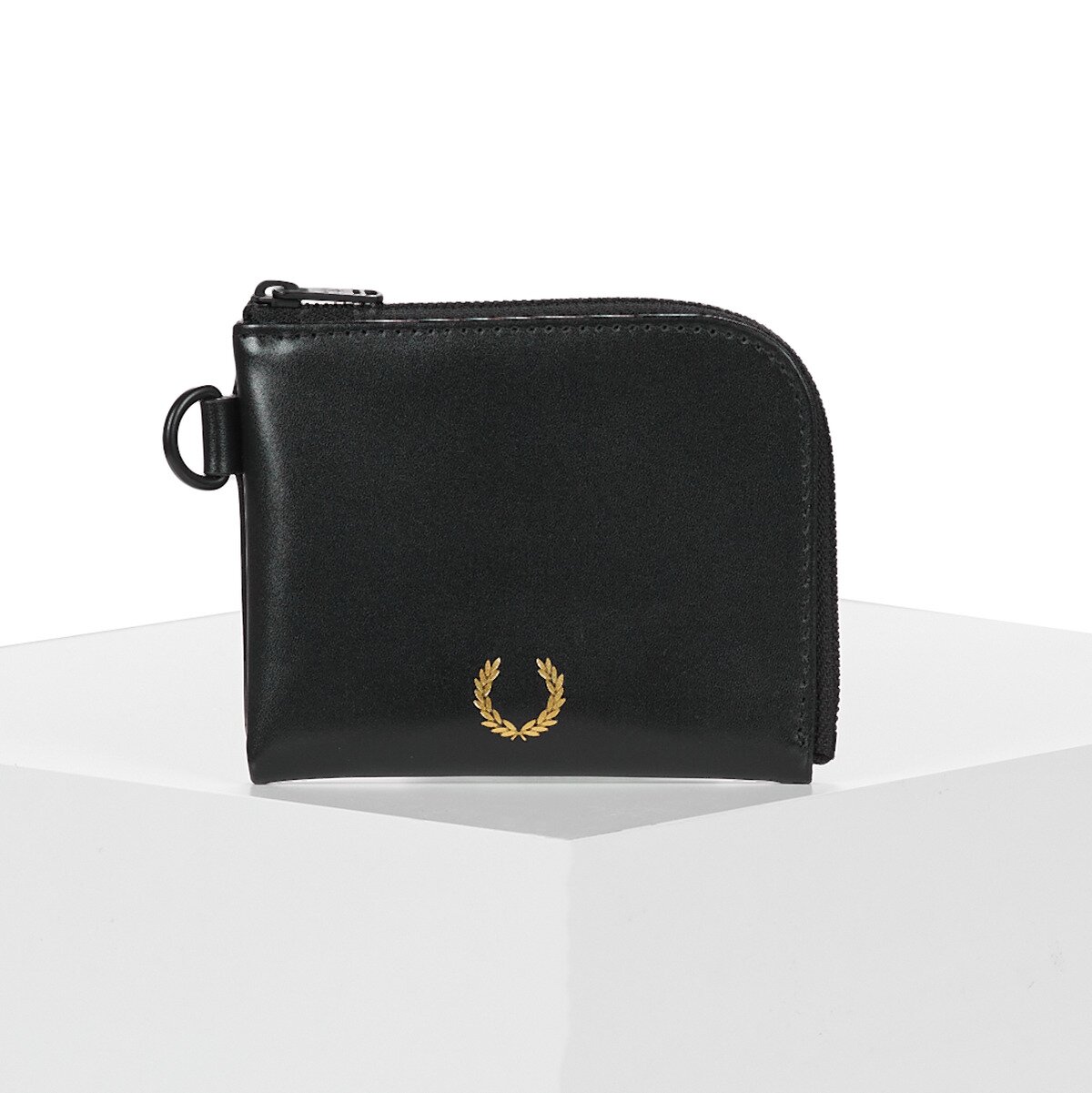 Fred Perry Genti Smooth Leather Zip Around Wallet