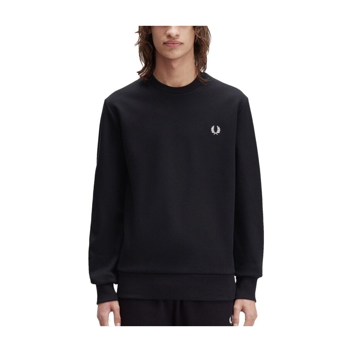 Fred Perry Îmbracaminte Branding Crewneck Swea