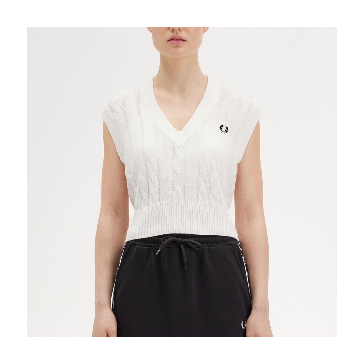 Fred Perry Îmbracaminte Cable Knit Tank