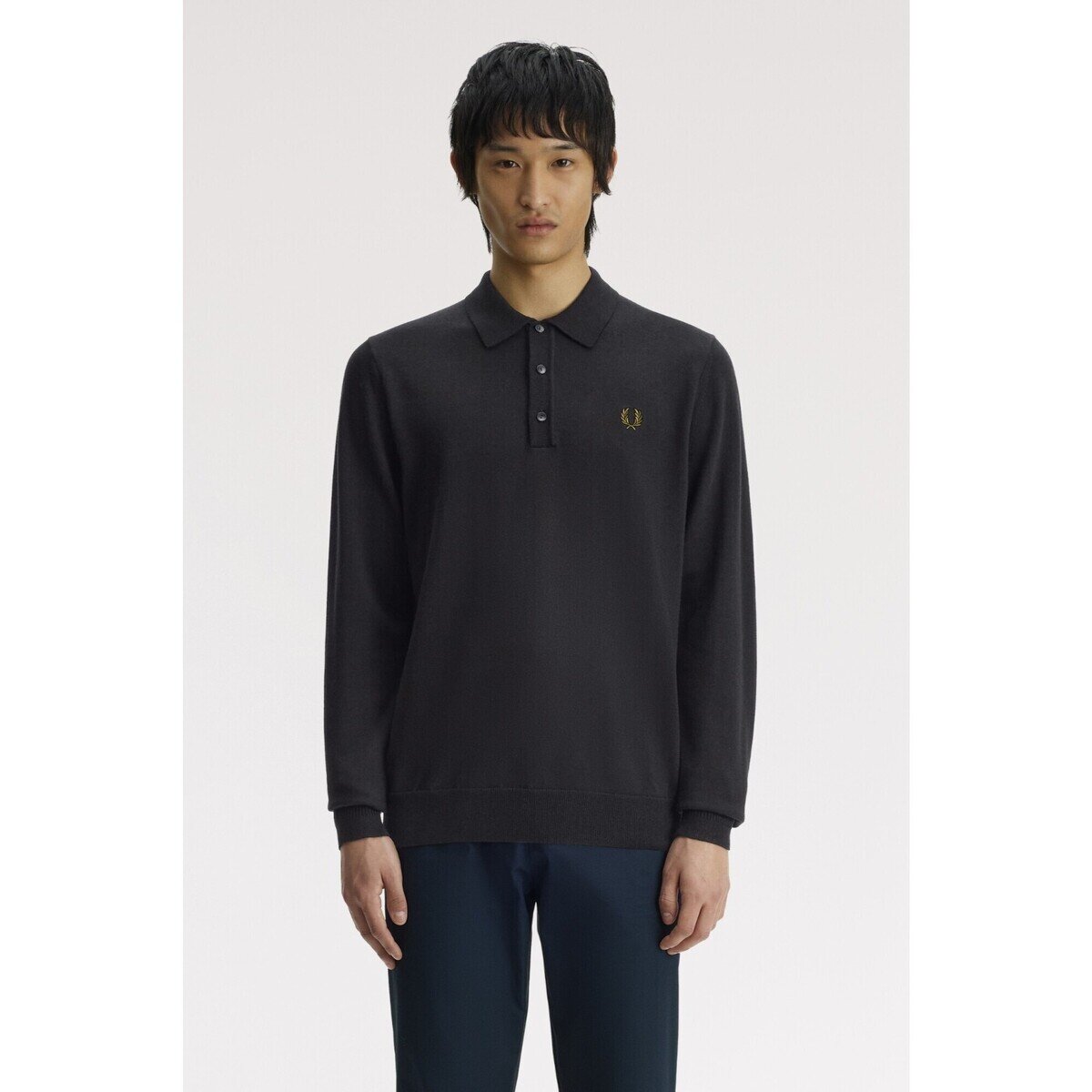 Fred Perry Îmbracaminte Classic Knitted Shirt Ls