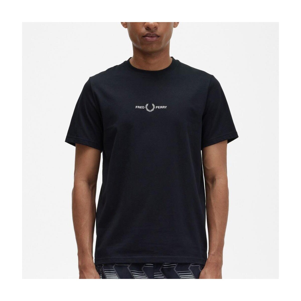 Fred Perry Îmbracaminte Embroidered T-shirt
