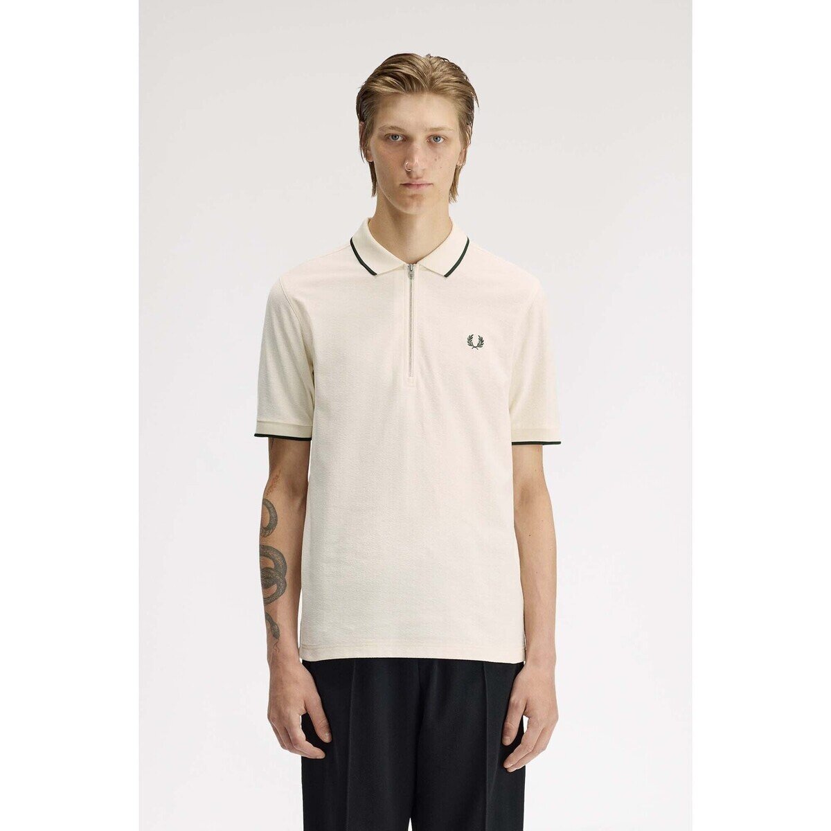 Fred Perry Îmbracaminte Fp Crepe Pique Shirt