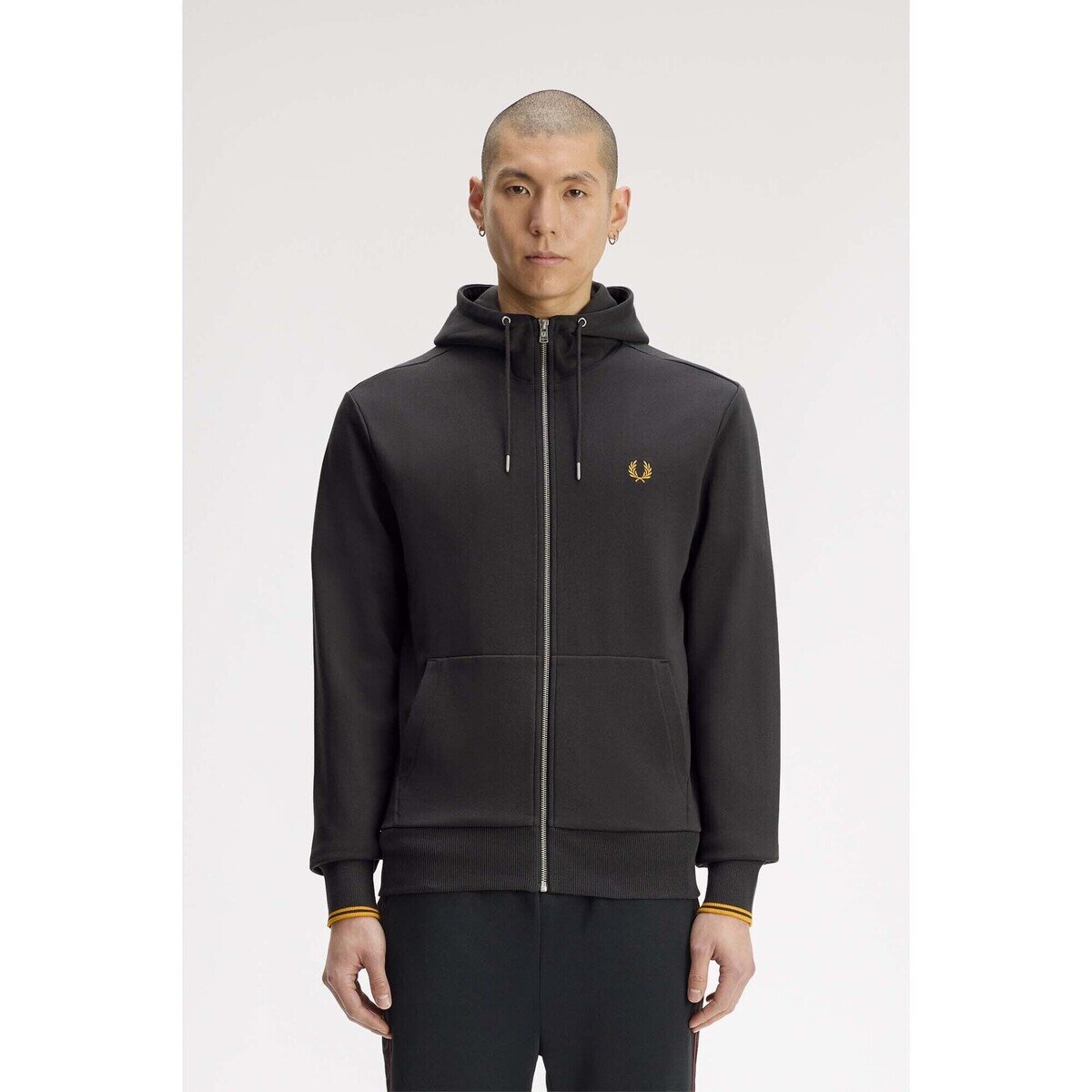 Fred Perry Îmbracaminte Fp Hooded Zip Through Sweatshirt