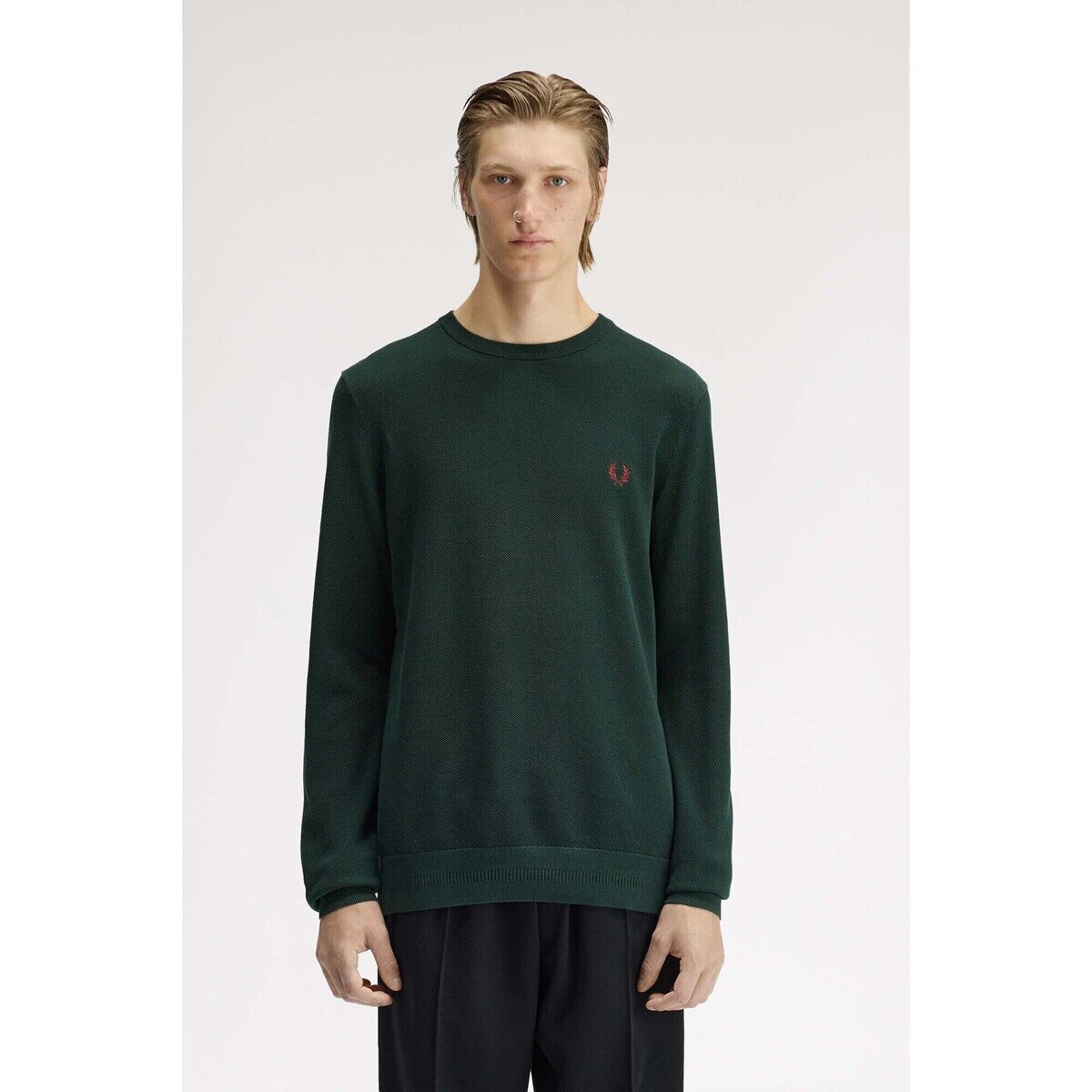 Fred Perry Îmbracaminte Fp Pique Stitch Jumper