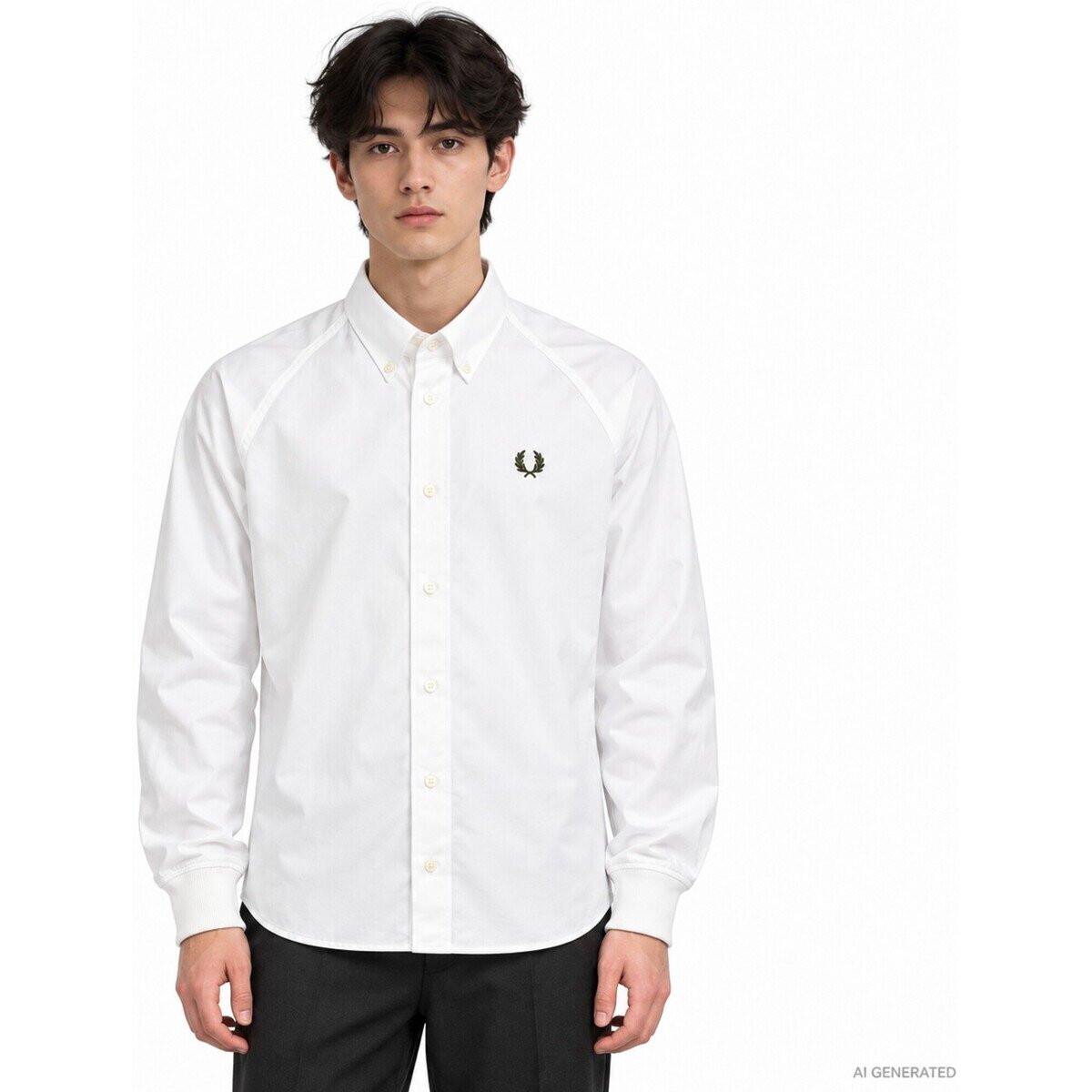 Fred Perry Îmbracaminte Fp Rib Cuff Shirt