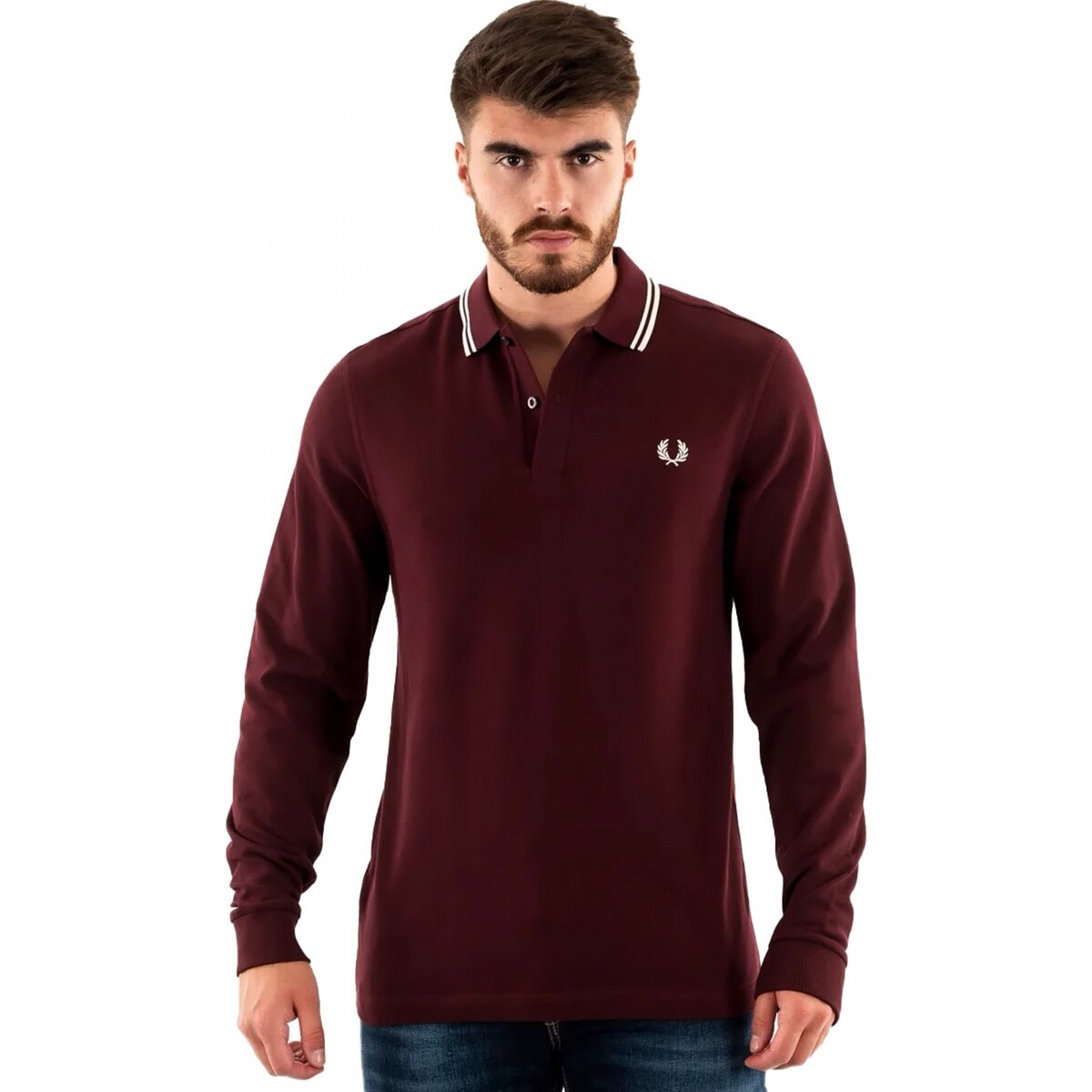 Fred Perry Îmbracaminte Ls Twin Tipped Shirt