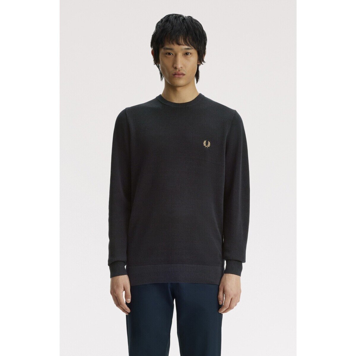 Fred Perry Îmbracaminte Pique Stitch Jumper