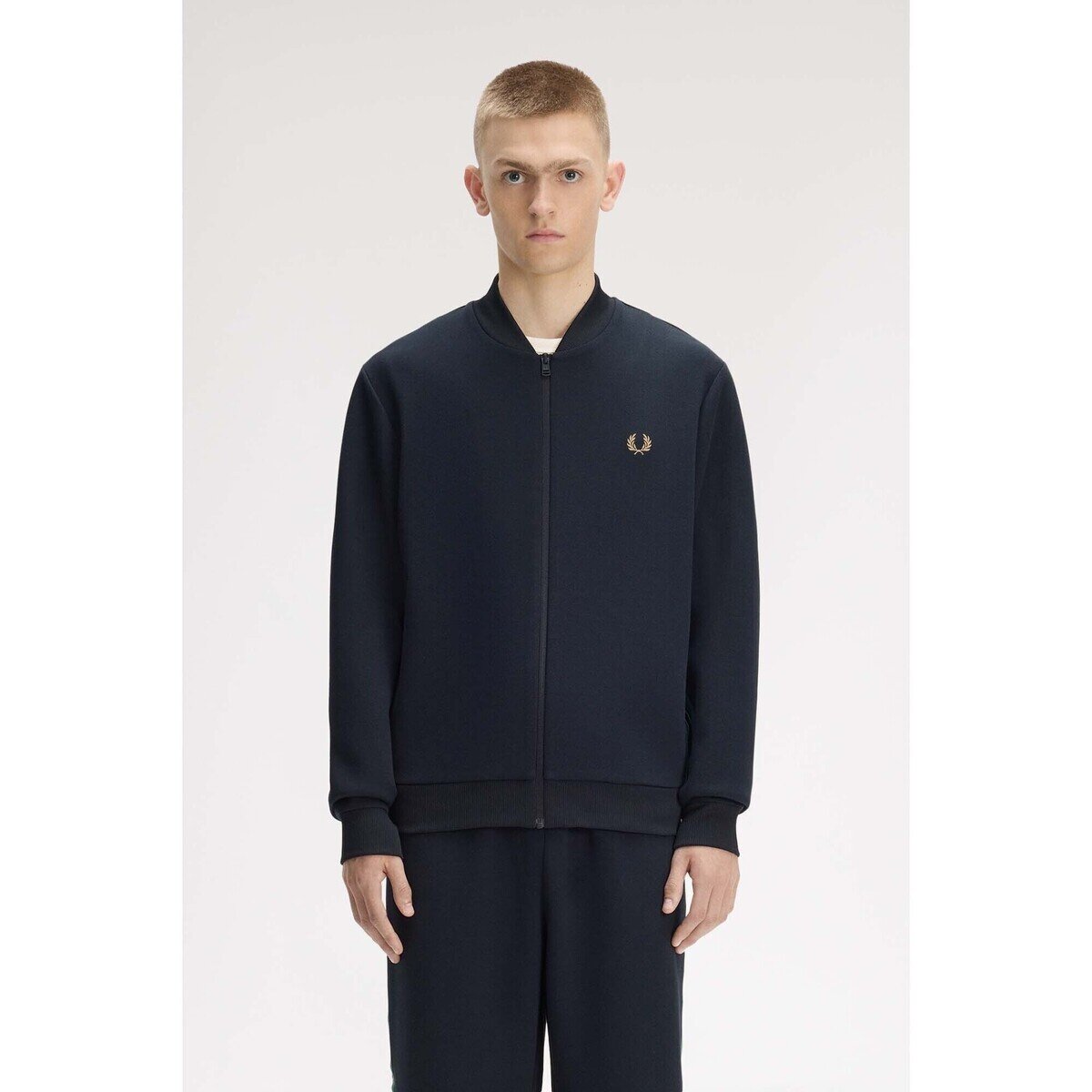 Fred Perry Îmbracaminte Stripe Tape Track Jacket