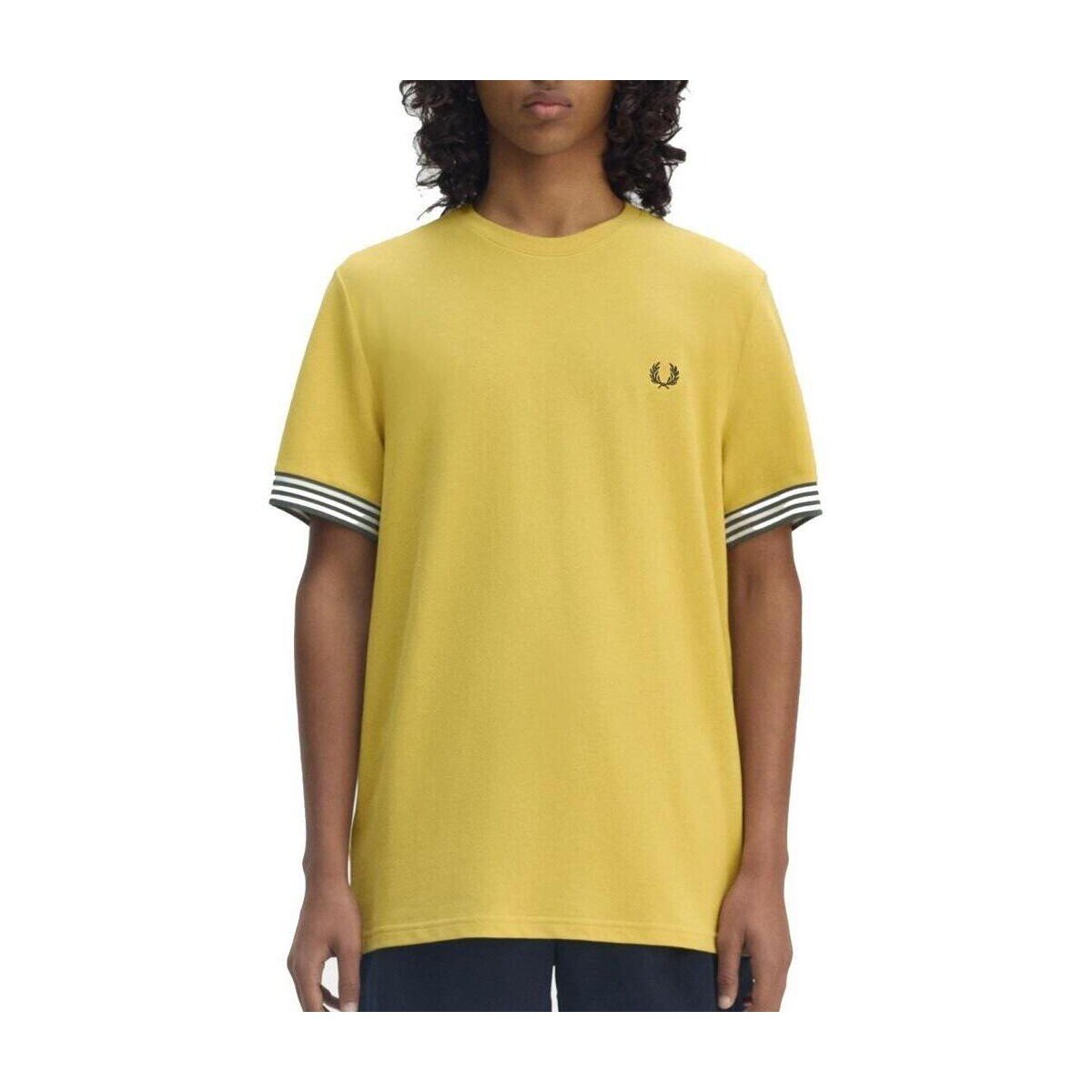 Fred Perry Îmbracaminte Striped Cuff T-shirt