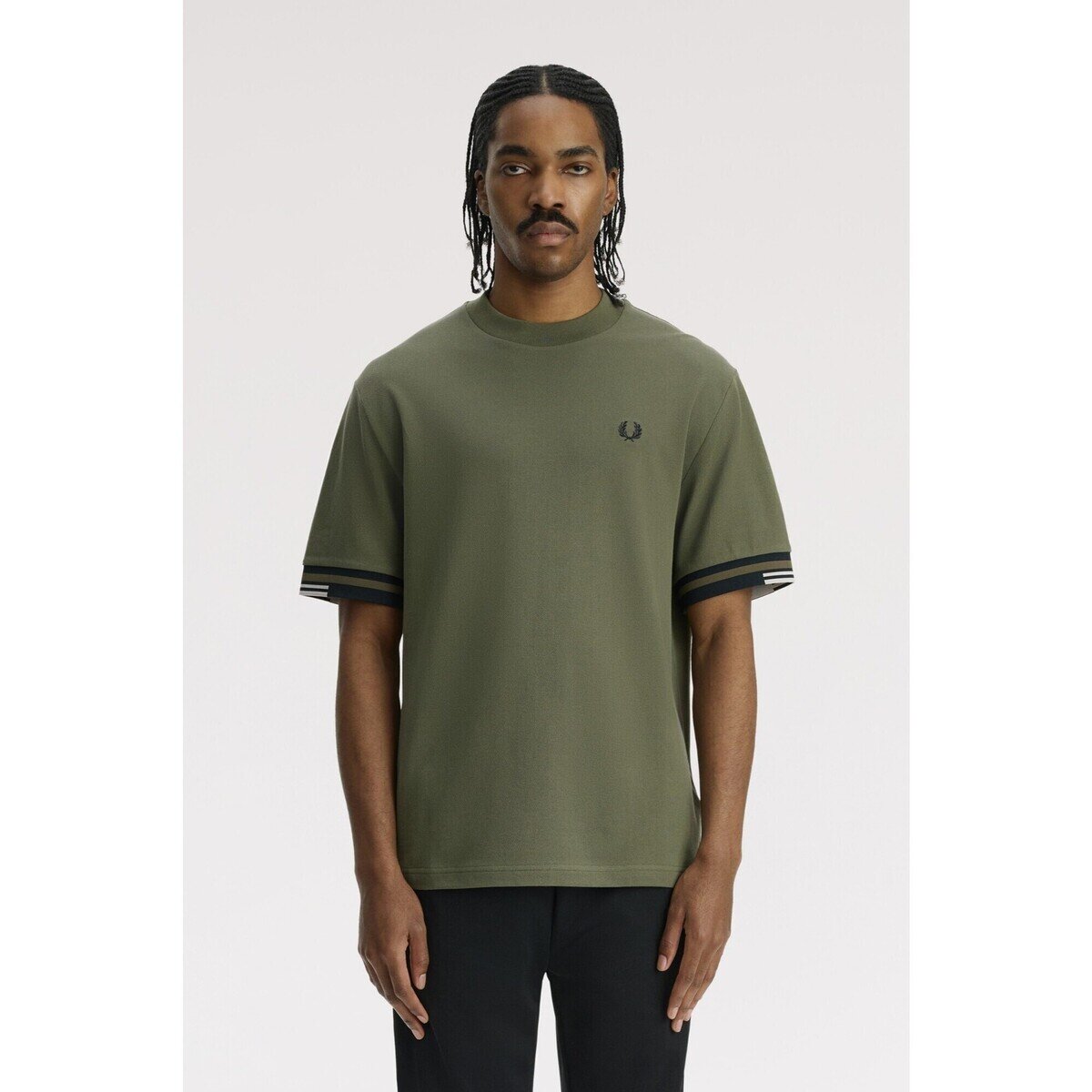 Fred Perry Îmbracaminte Tipped Cuff Pique T-Shirt