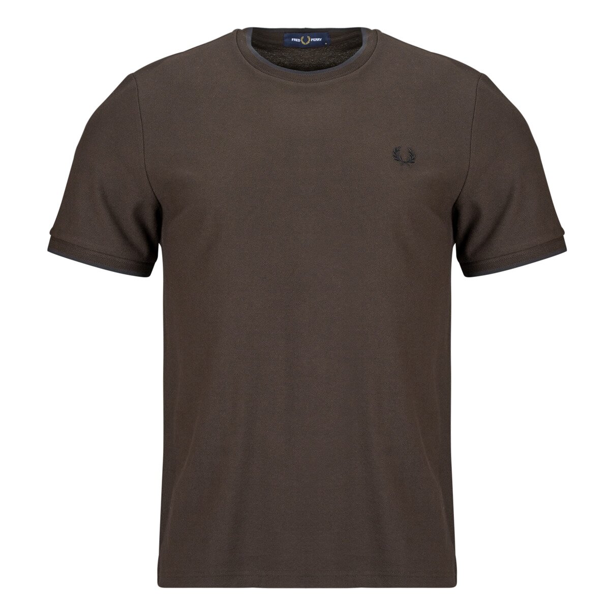 Fred Perry Îmbracaminte TRIM DETAIL CREPE PIQUE TSHIRT
