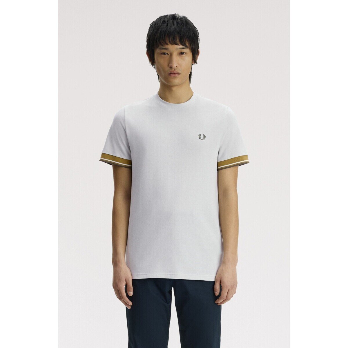 Fred Perry Îmbracaminte Twin Tipped Cuff T-Shirt
