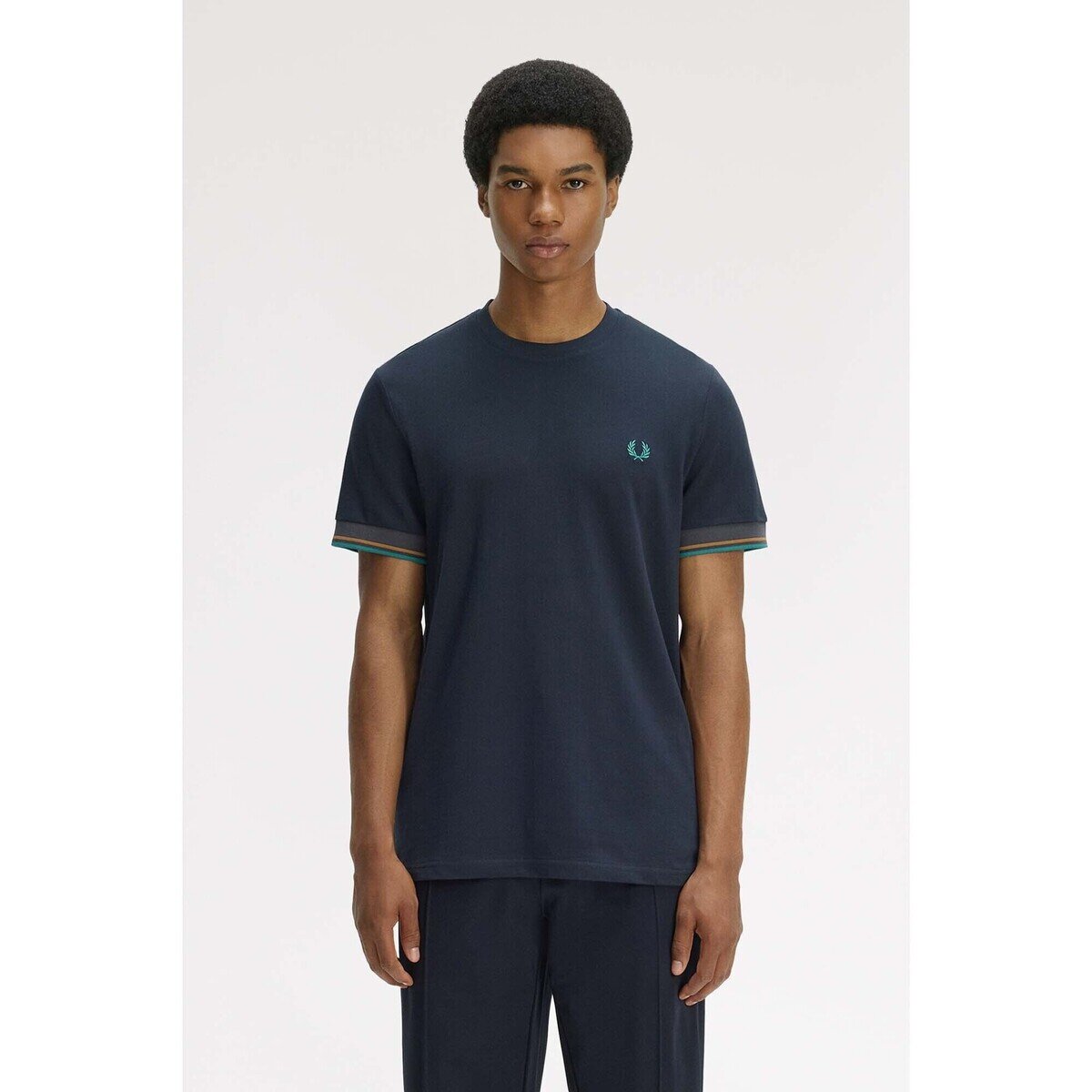 Fred Perry Îmbracaminte Twin Tipped Cuff T-Shirt
