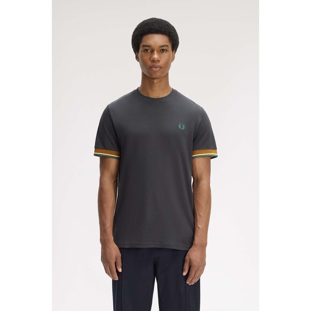 Fred Perry Îmbracaminte Twin Tipped Cuff T-Shirt