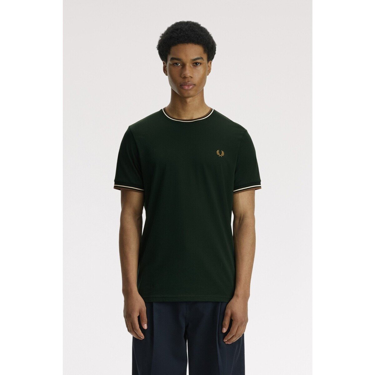 Fred Perry Îmbracaminte Twin Tipped T-Shirt