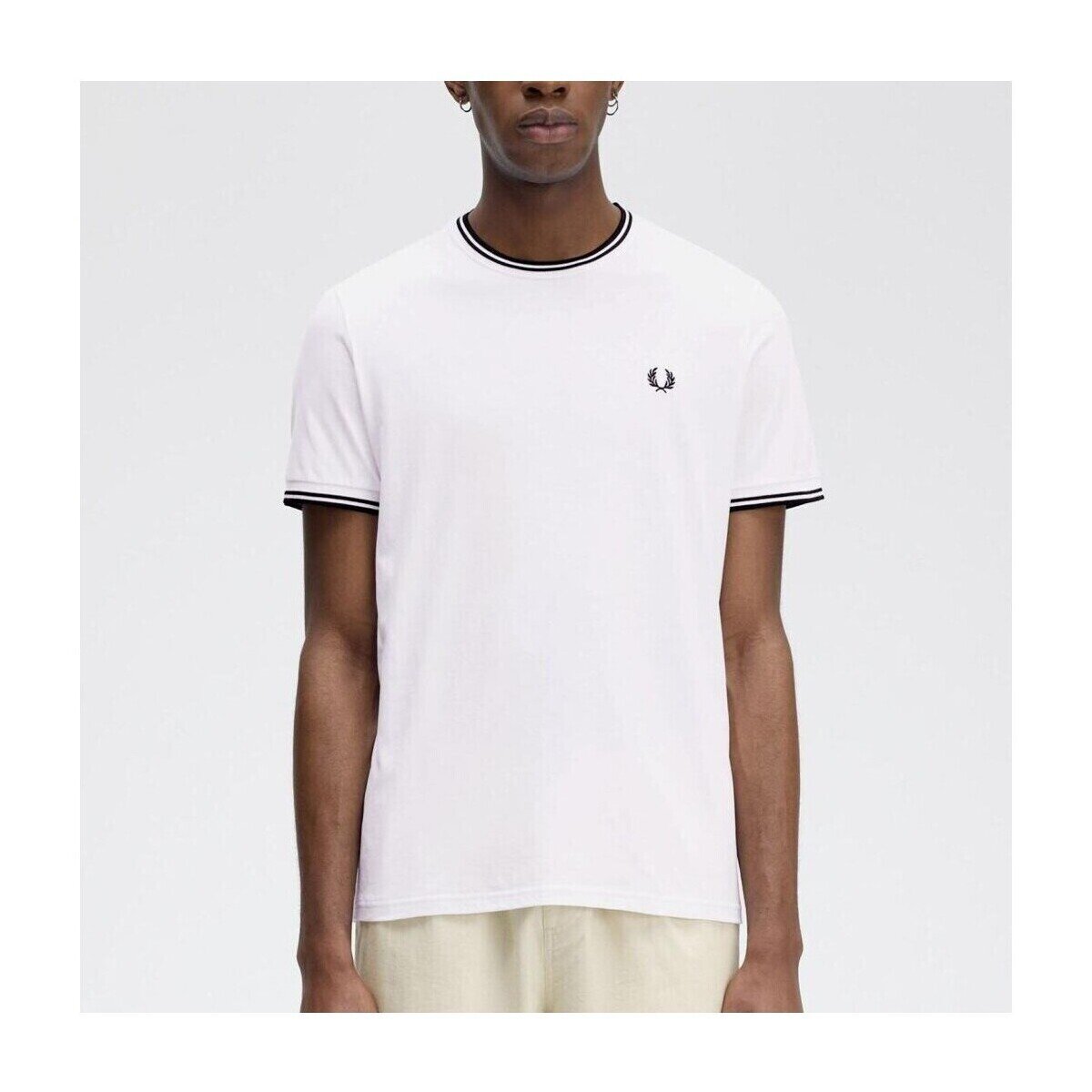 Fred Perry Îmbracaminte Twin Tipped T-shirt