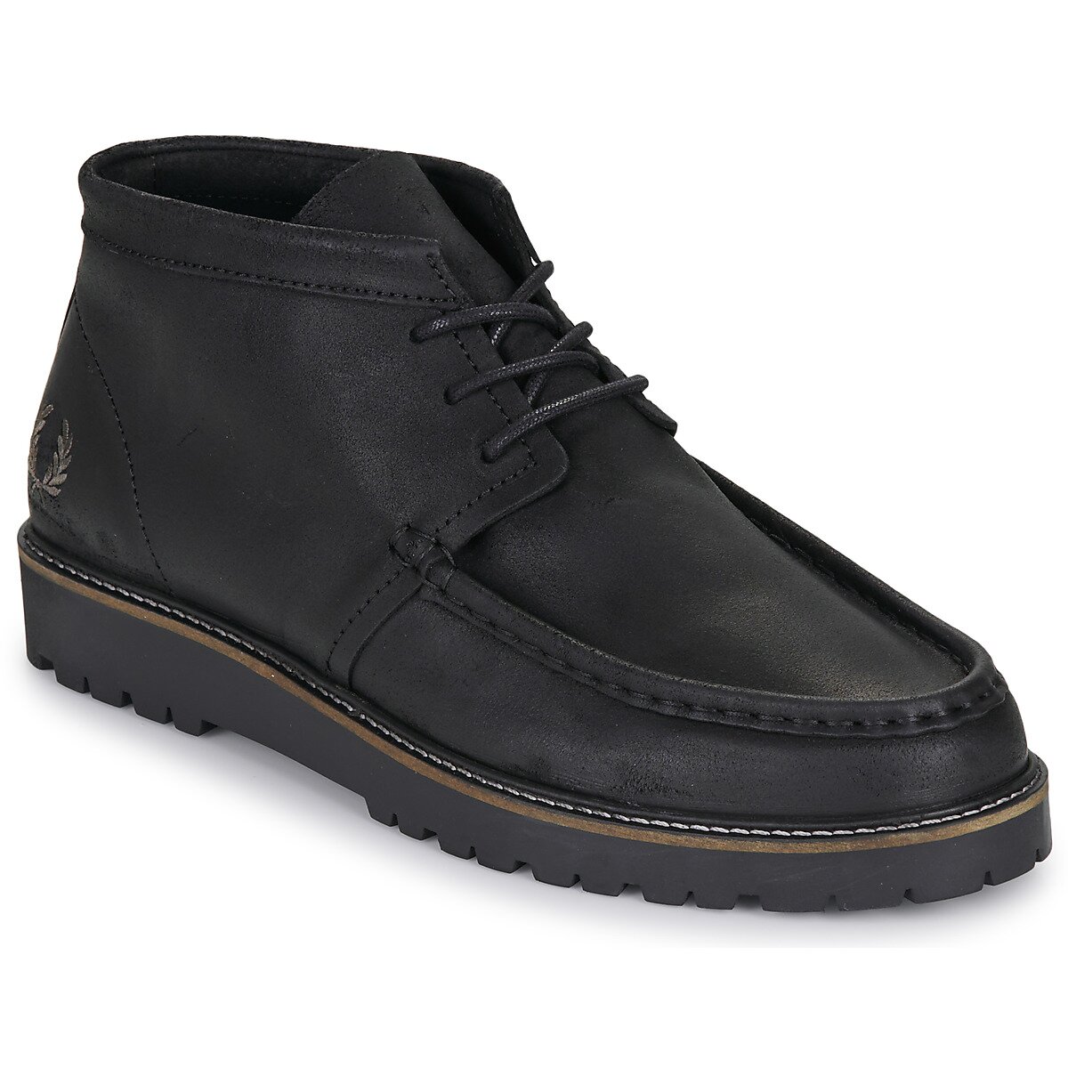 Fred Perry Pantofi KENNY MID WAXED SUEDE