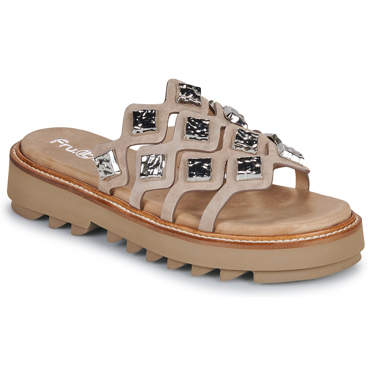 Fru.it Pantofi 9170-100-HELGA-TAUPE-WATER-TAUPE