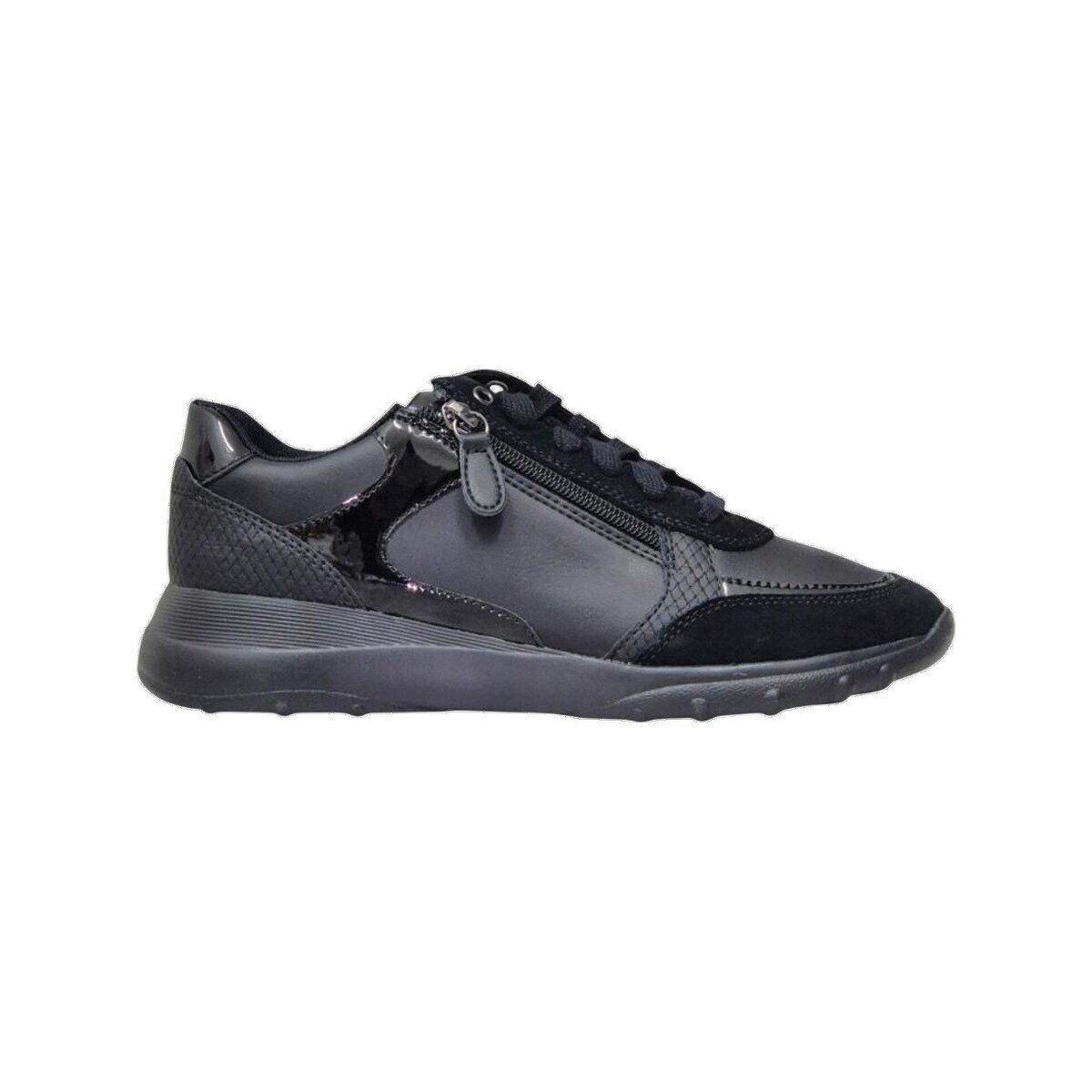 Geox Pantofi Baskets Alleniee cuir velours