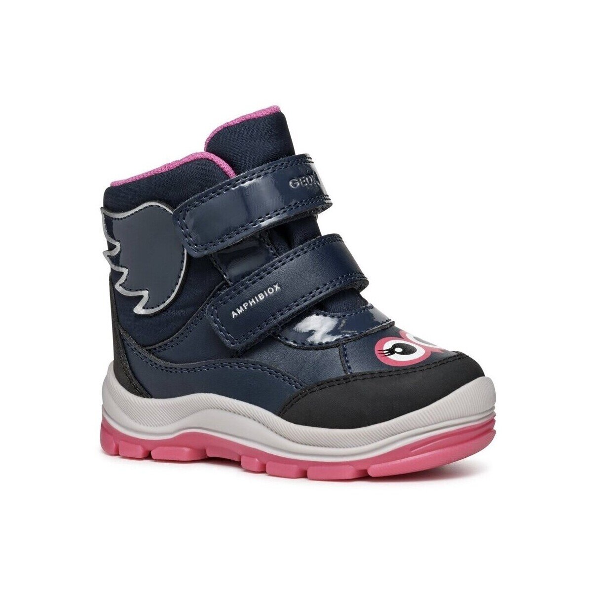 Geox Pantofi Navy Fuchsia