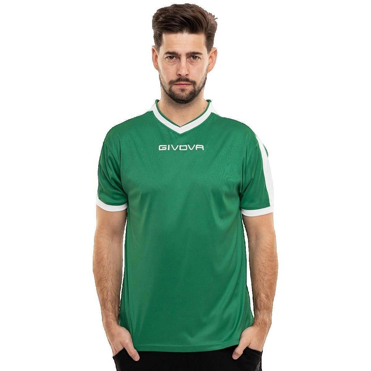 Givova Îmbracaminte T-shirt Revolution vert et jaune