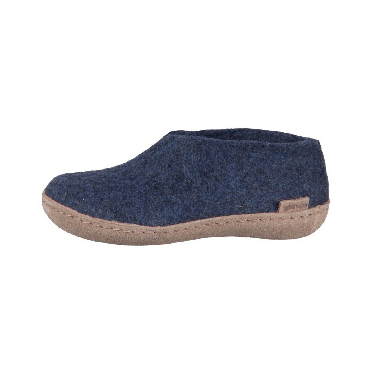 Glerups Pantofi Denim Lammwollfilz