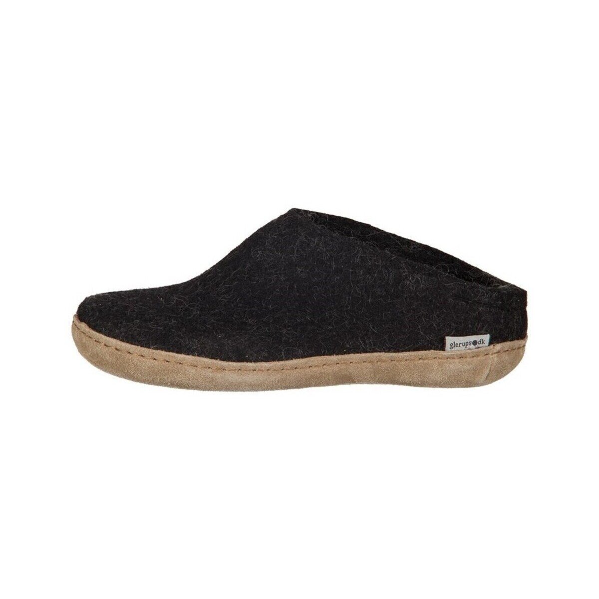 Glerups Pantofi DK Charcoal Lammwollfilz