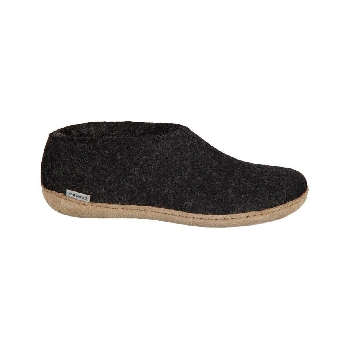 Glerups Pantofi DK Shoe Charcoal Lammwollfilz
