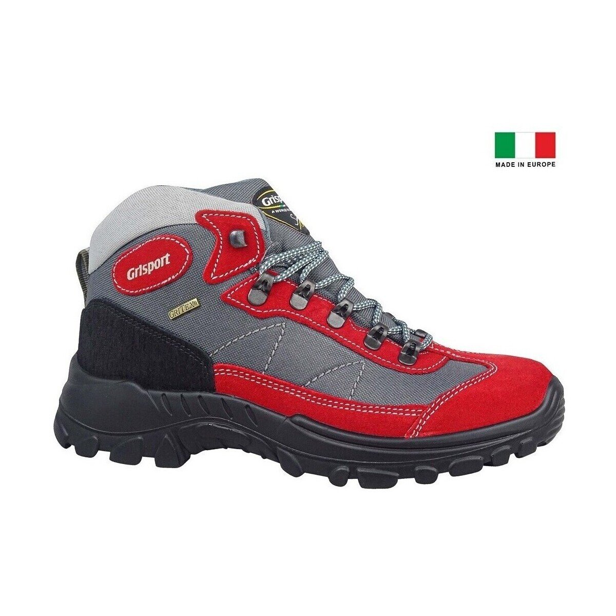 Grisport Pantofi Rosso Scamosciato