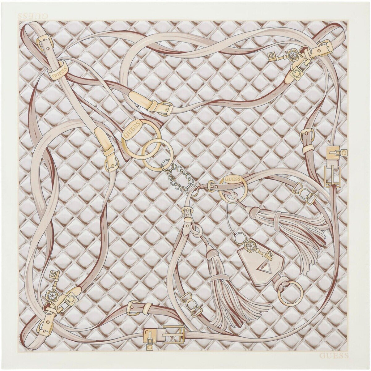 Guess Accesorii textile Maxine Prnd Squr Foulard 90X90