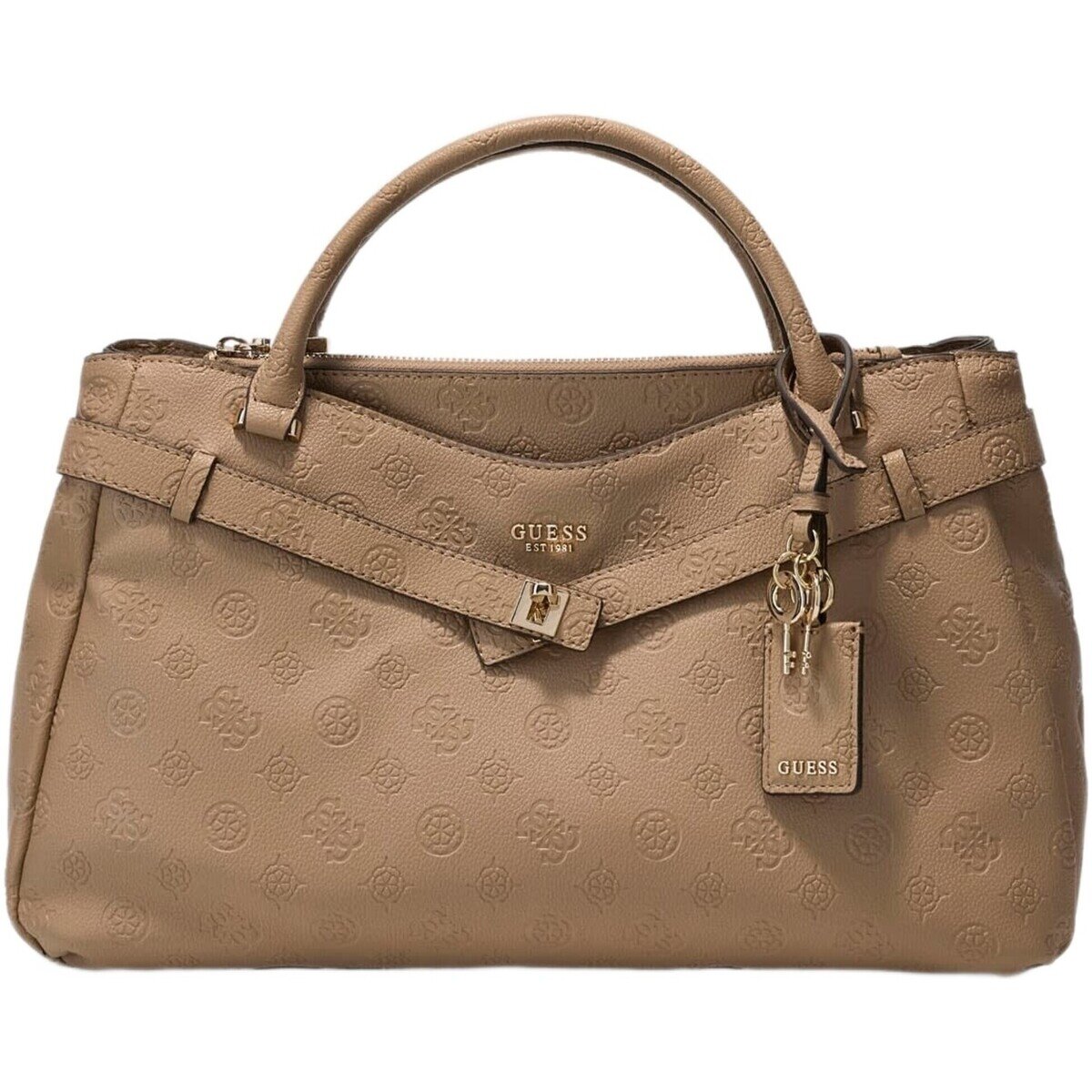 Guess Genti Ella Logo Lrg Gfriend Satchel