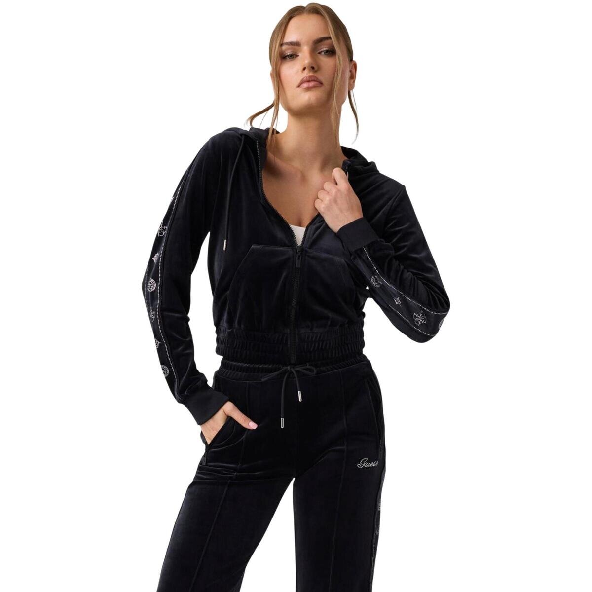 Guess Îmbracaminte AMALIA FULL ZIP HOOD V6BQ07 K6301