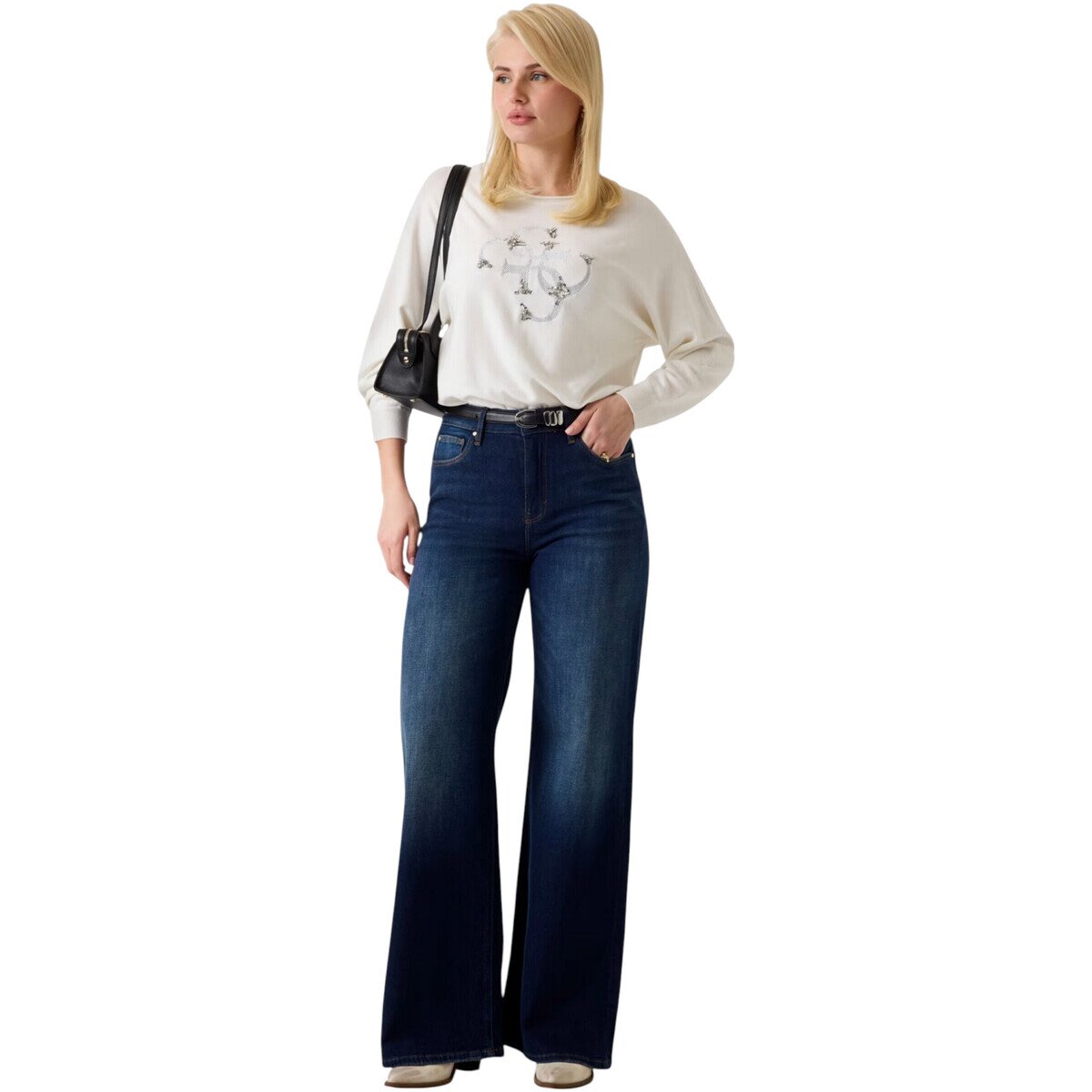 Guess Îmbracaminte BAT SLEEVE GEMMA LOG W6YR27 Z0975