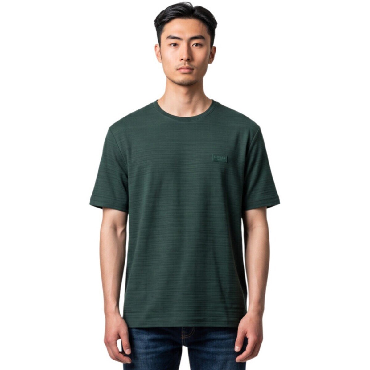 Guess Îmbracaminte Cn Ss Textured Jersey Tee