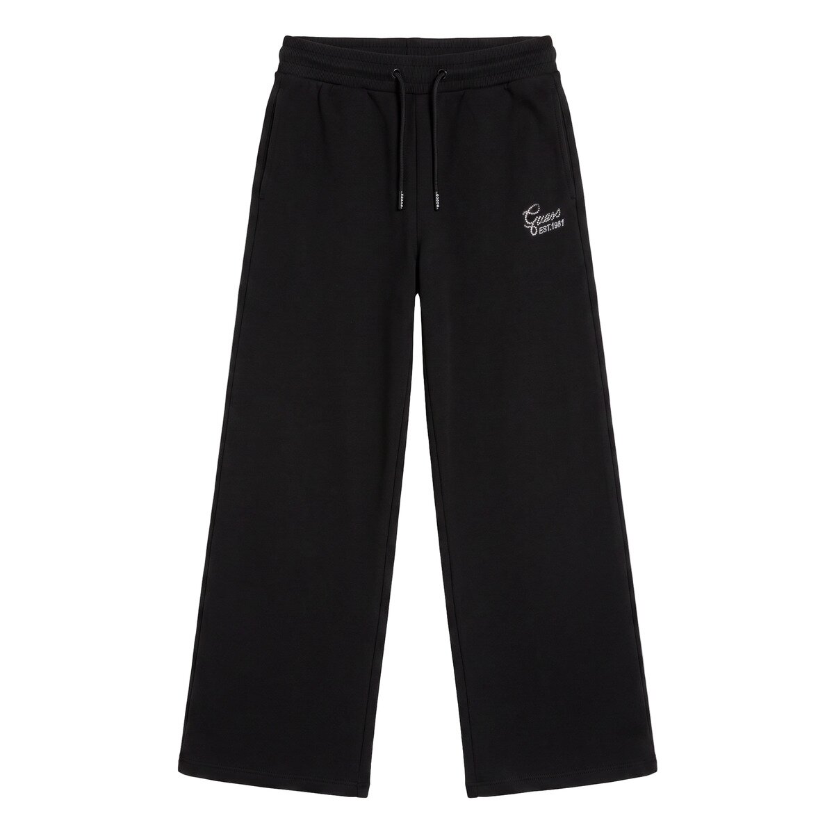 Guess Îmbracaminte FRENCH TERRY PALAZZO ACTIVE PANT