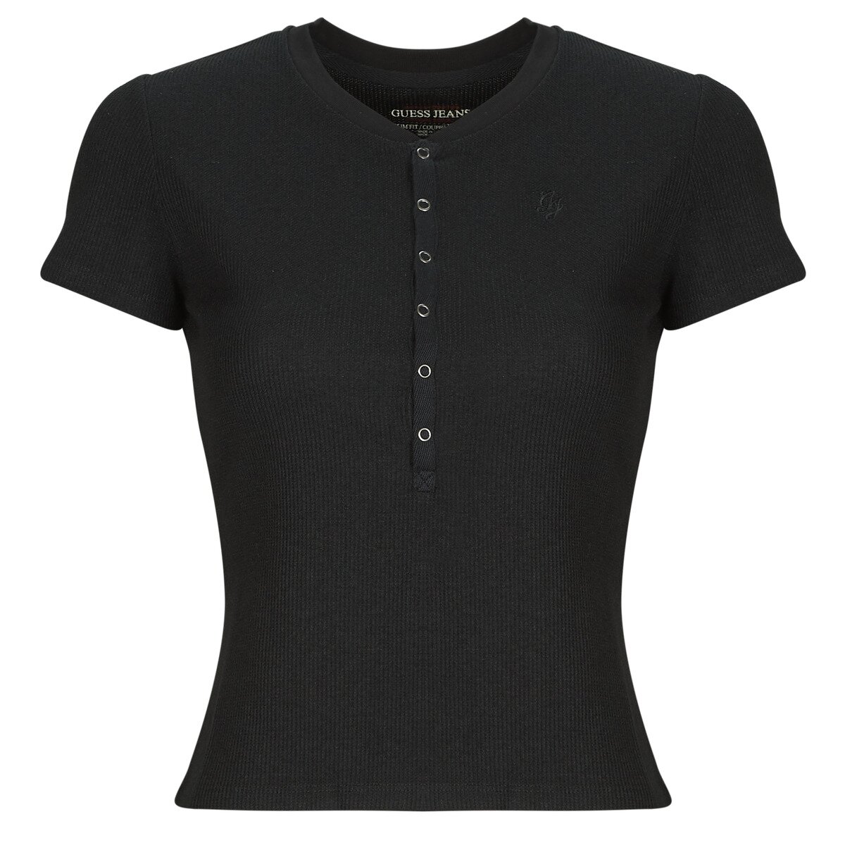 Guess Îmbracaminte GJ SS HENLEY WAFFLE