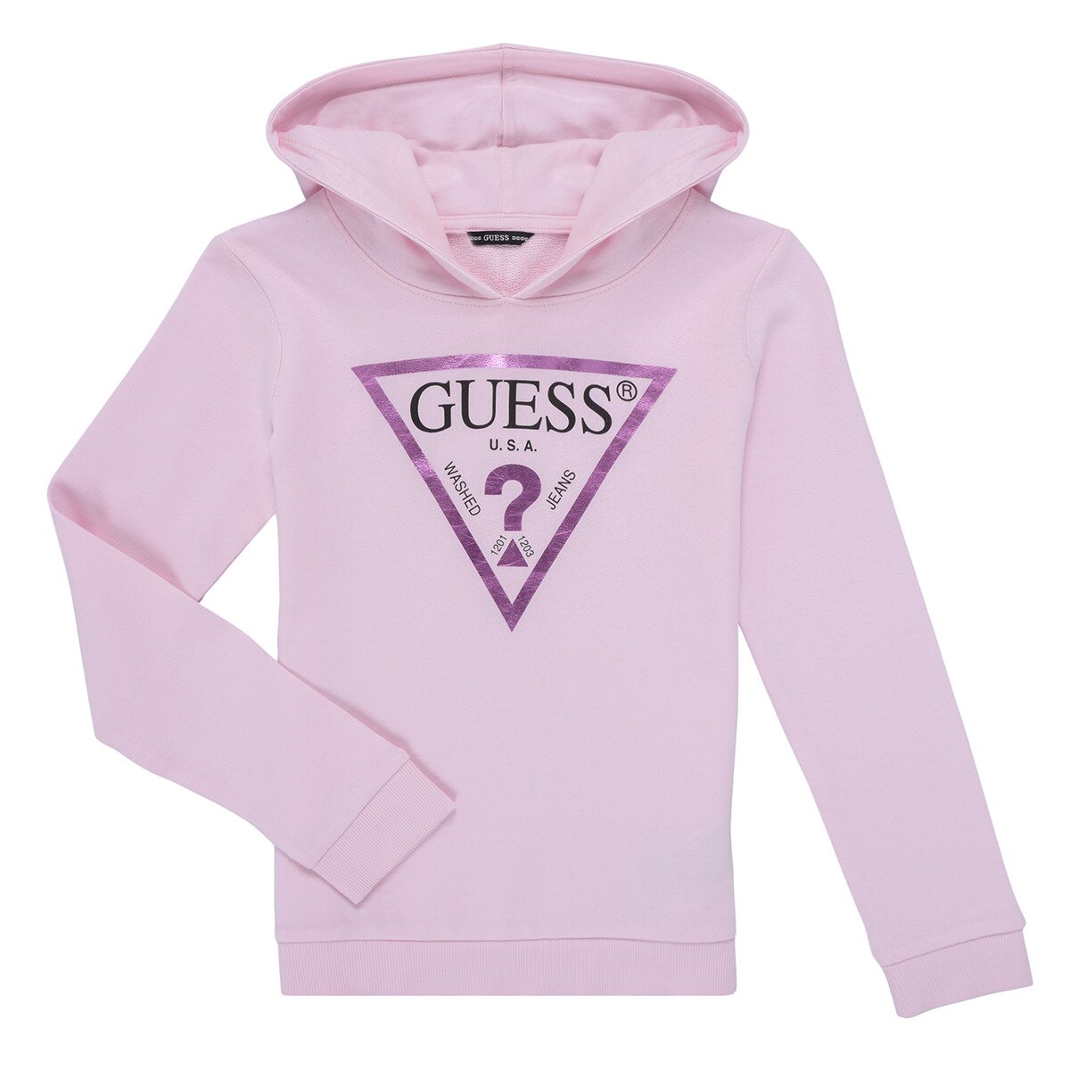 Guess Îmbracaminte HOODED LS FLEECE_CORE