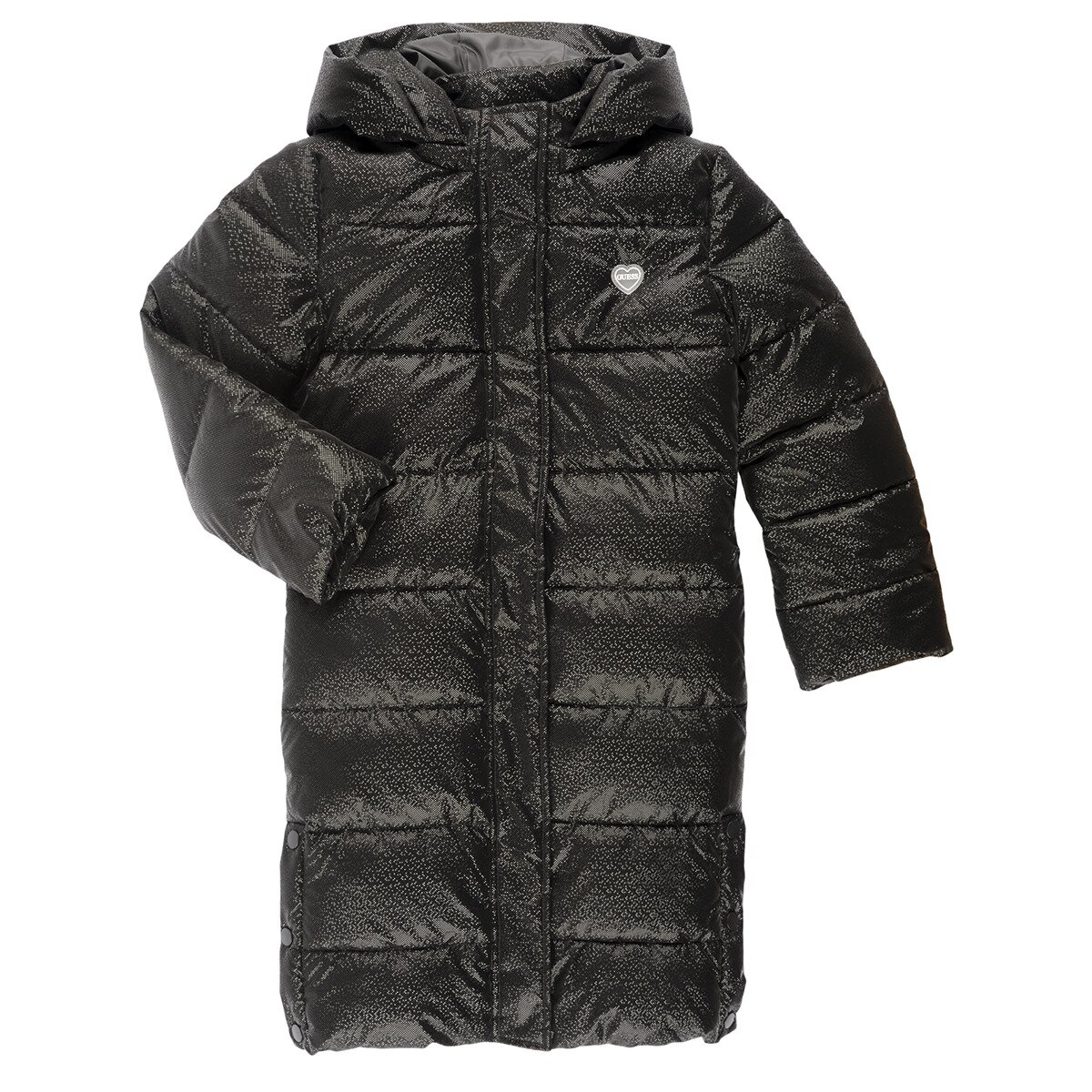 Guess Îmbracaminte HOODED LS LONG PADDED PUFFER