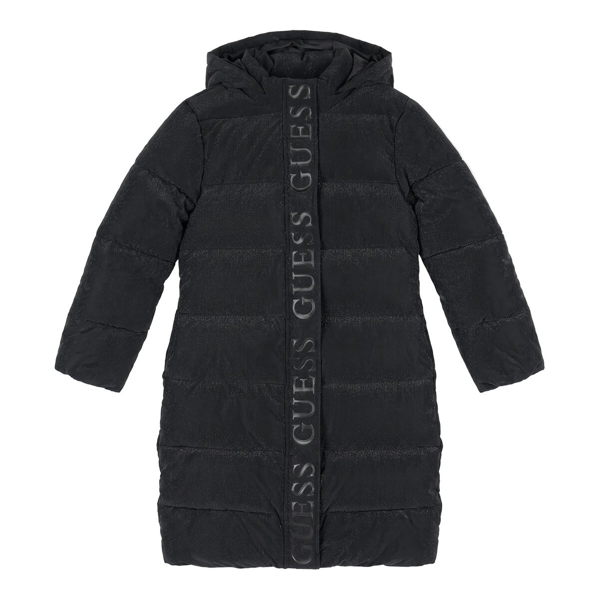 Guess Îmbracaminte HOODED LS LONG PUFFER