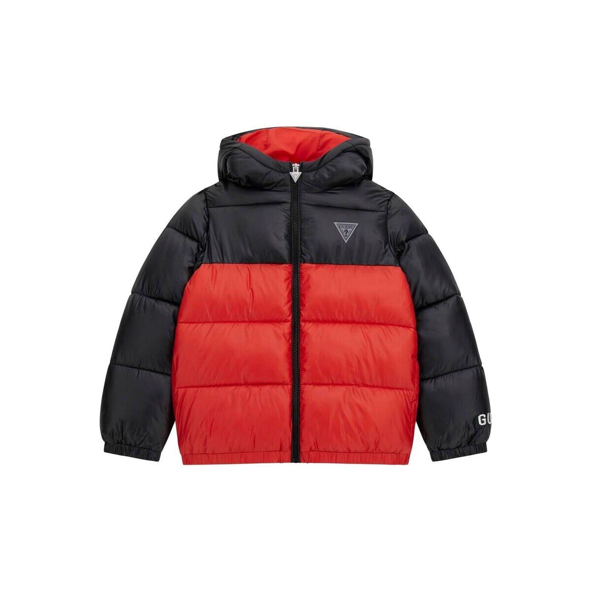 Guess Îmbracaminte HOODED LS PADDED PUFFER W/ZIP