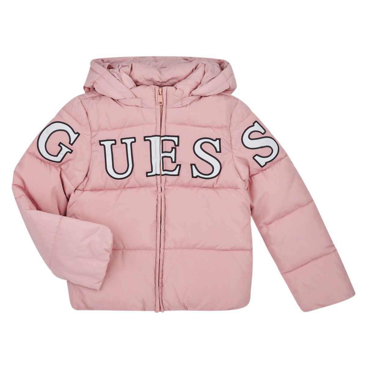 Guess Îmbracaminte HOODED LS PADDED PUFFER W/ZIP