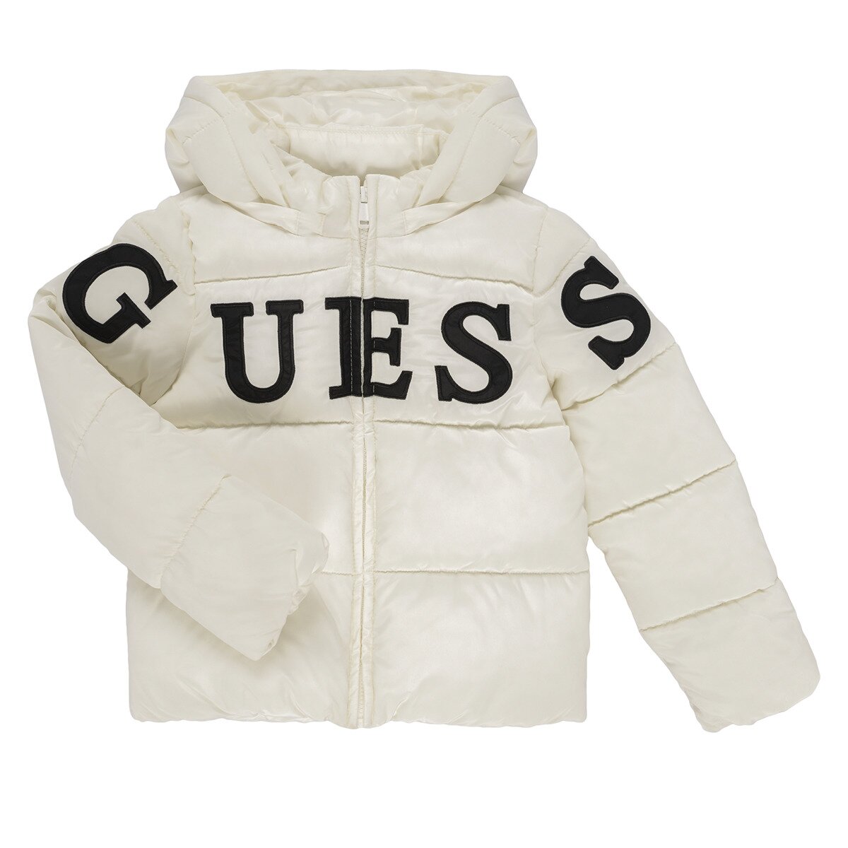 Guess Îmbracaminte HOODED LS PADDED PUFFER W/ZIP